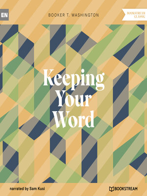 cover image of Keeping Your Word (Unabridged)
